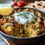 Chicken Tzatziki Dump Bake