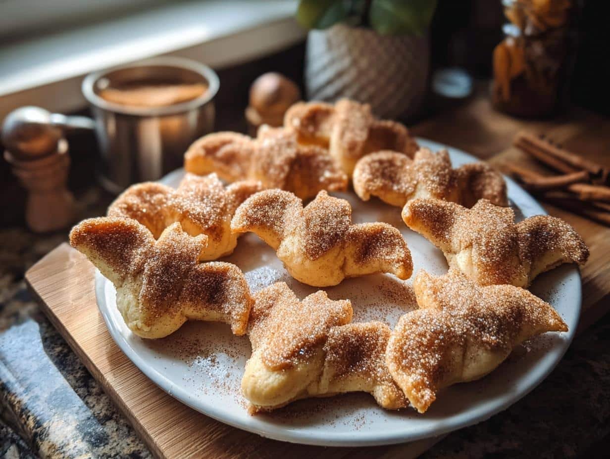 Cinnamon Sugar Bat Bites