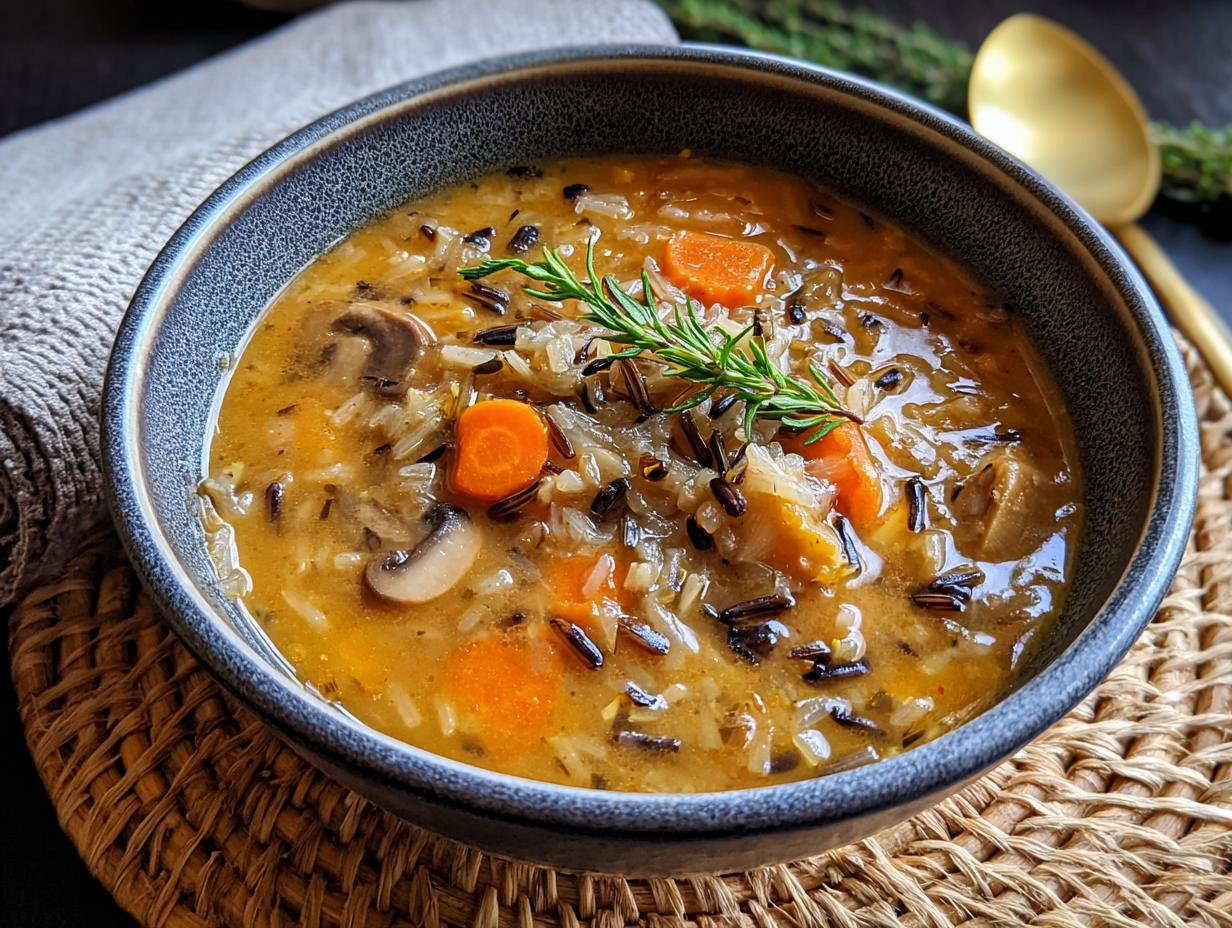 Cozy Autumn Wild Rice: 1 Hug in a Bowl - Cozy Autumn Wild Rice - additional detail