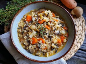 Cozy Autumn Wild Rice