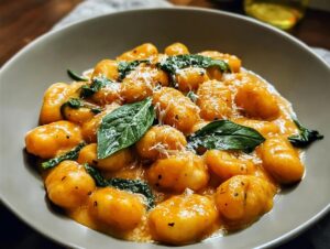 Creamy Pumpkin Gnocchi Delight