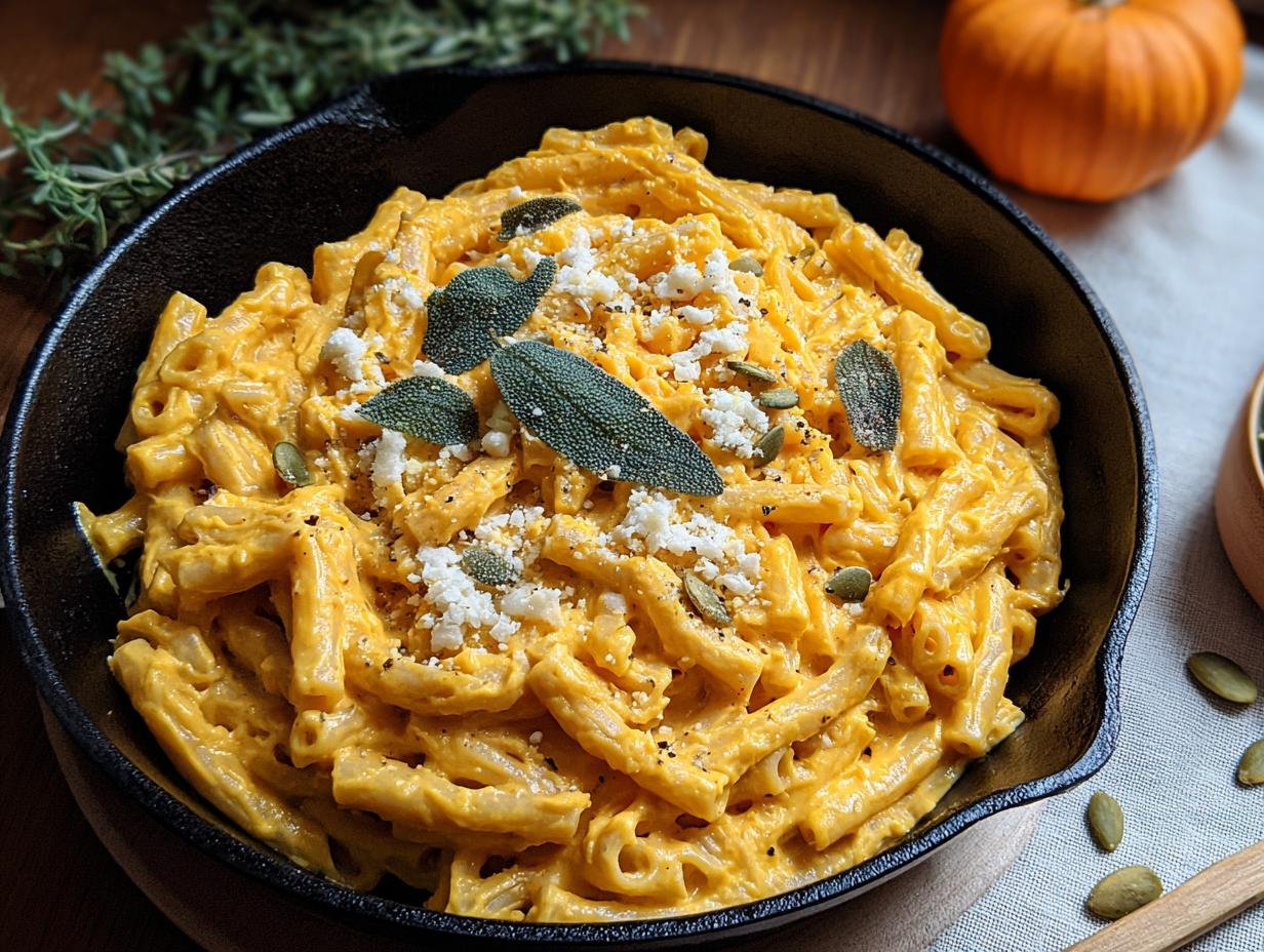 Amazing 30-min Creamy Pumpkin Pasta - Creamy Pumpkin Pasta - additional detail