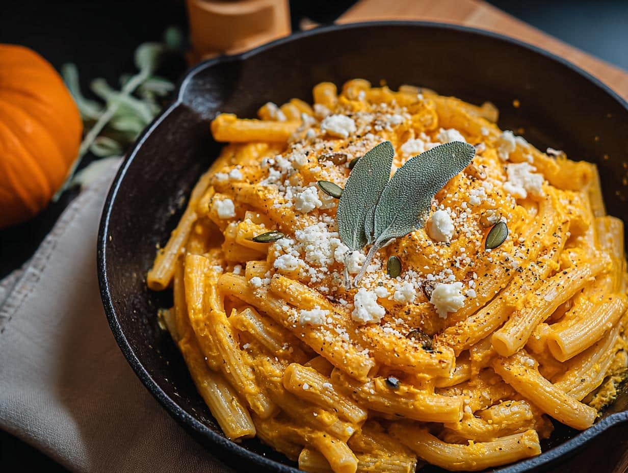 Amazing 30-min Creamy Pumpkin Pasta - Creamy Pumpkin Pasta - additional detail