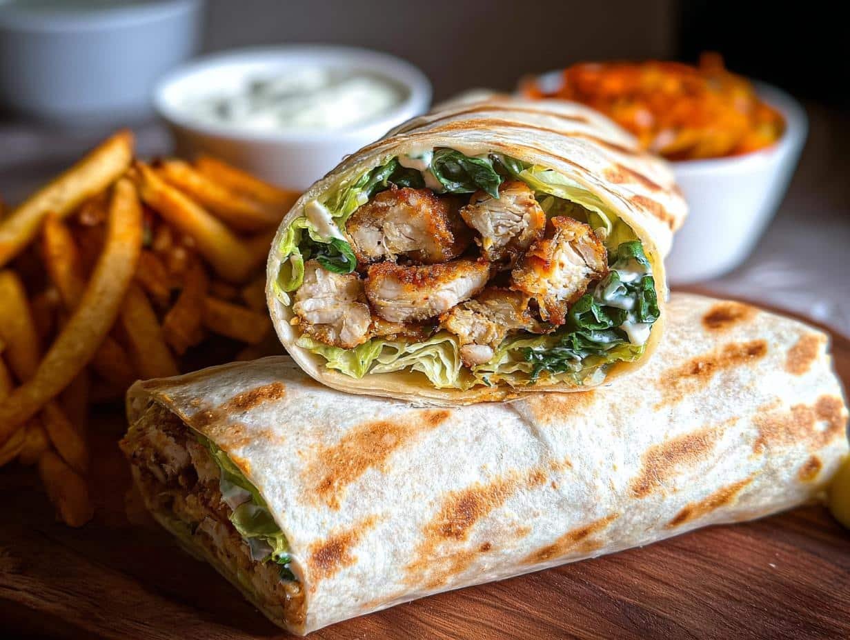 Crispy Chicken Wrap Extra: 10 Tips - Crispy Chicken Wrap Extra - additional detail