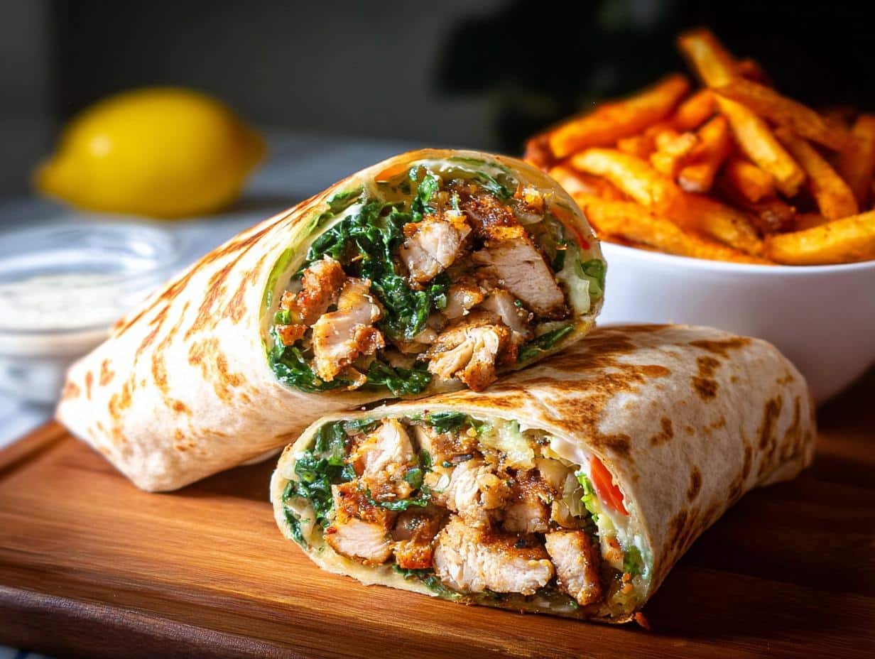 Crispy Chicken Wrap Extra: 10 Tips - Crispy Chicken Wrap Extra - additional detail
