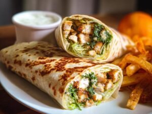 Crispy Chicken Wrap Extra