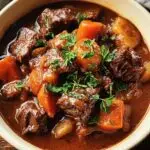 Crockpot Beef Bourguignon