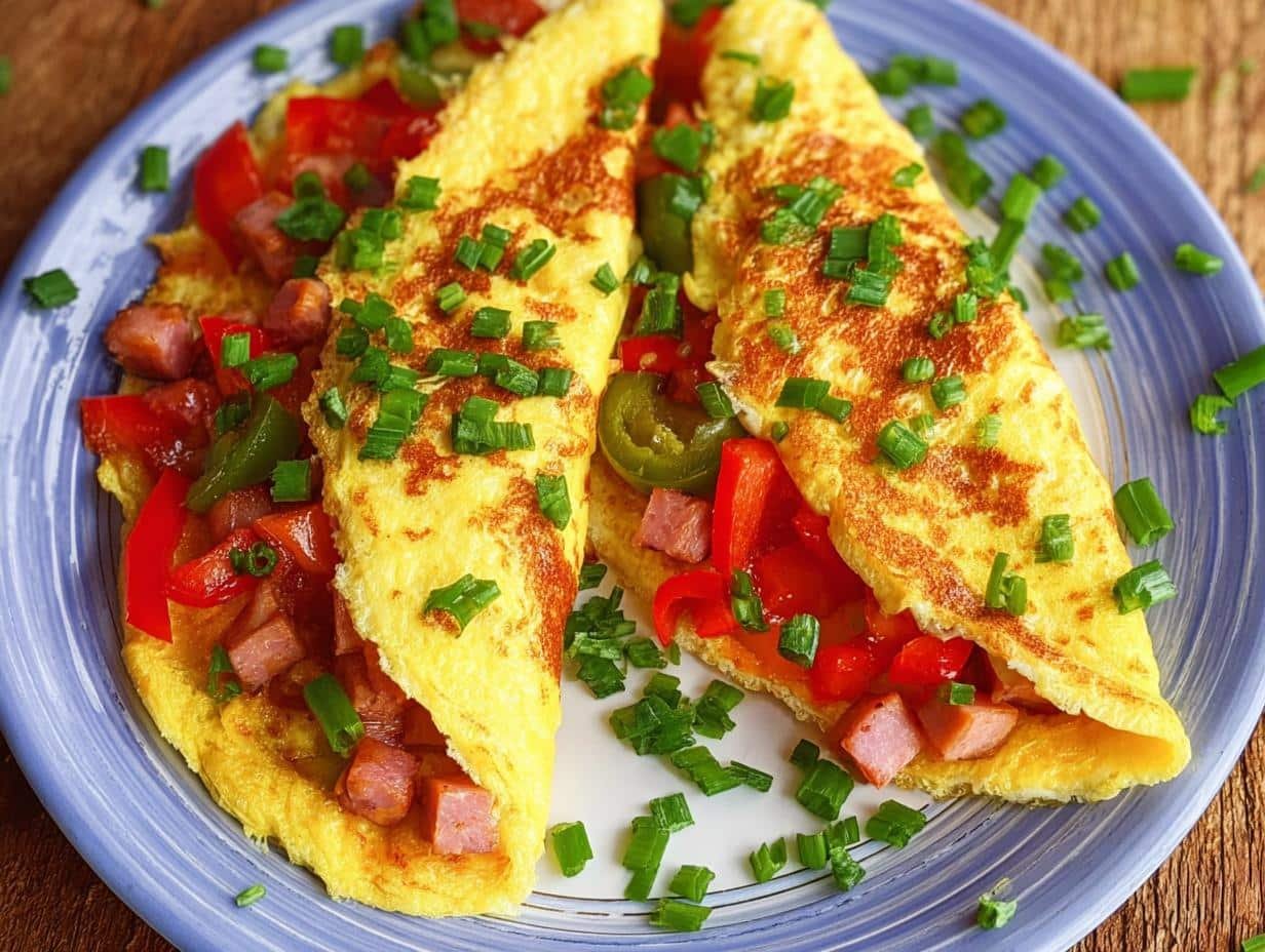Denver Omelette: Amazing 3-Egg Classic - Denver Omelette Aka Western - additional detail