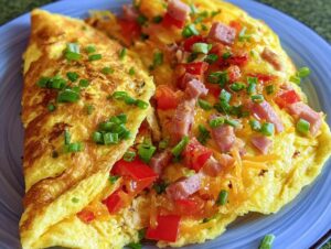 Denver Omelette: Amazing 3-Egg Classic 7 Denver Omelette Aka Western