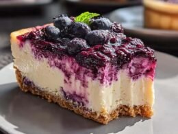 Dreamy Bake Blueberry Cheesecake: 1 Heavenly Recipe
