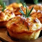 Garlic Rosemary Focaccia Muffins: 12 Amazing Savory Bites 4 Garlic Rosemary Focaccia Muffins