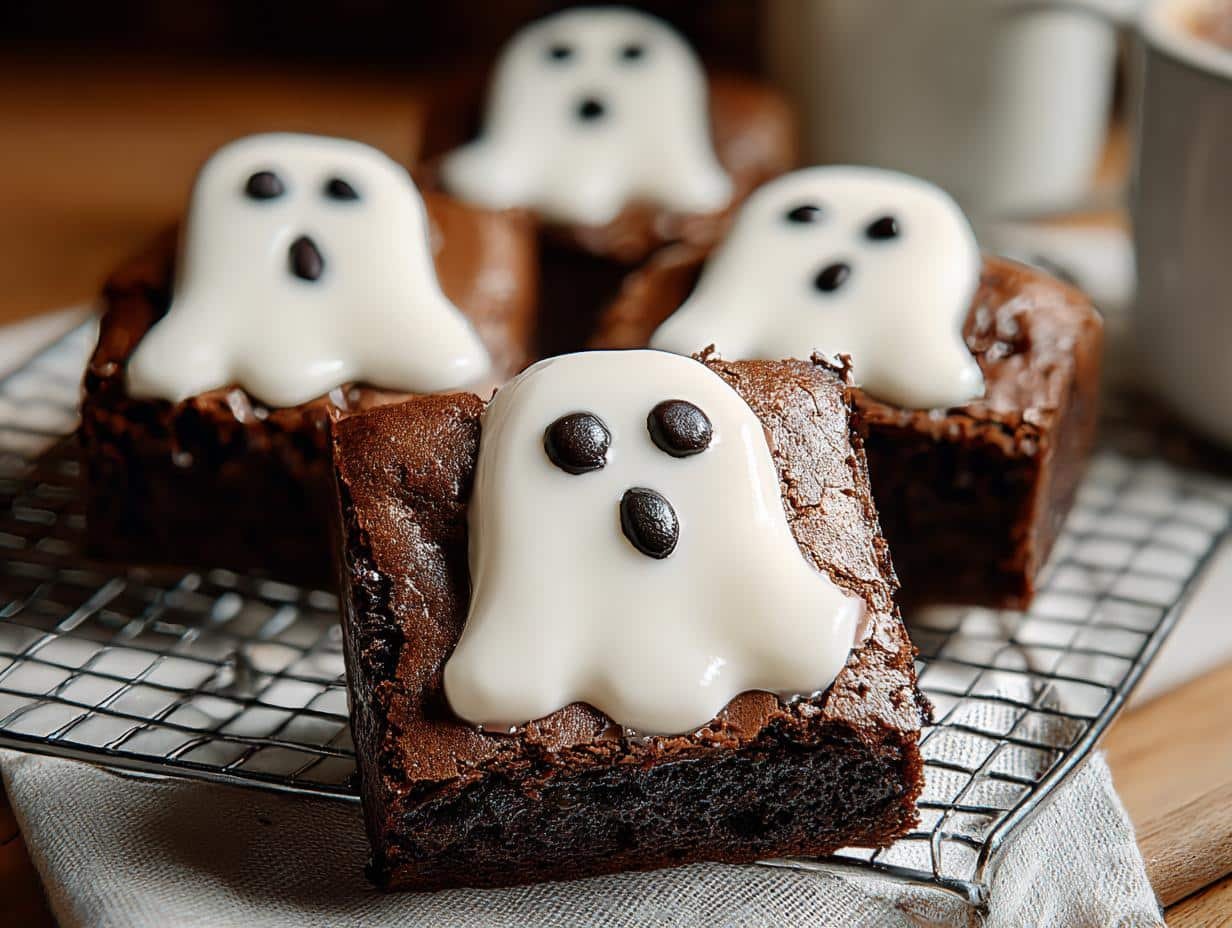 Ghost Brownies