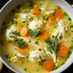 Greek Lemon Chicken Soup