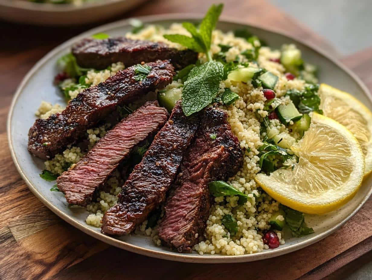 Grilled Skirt Steak Lemon: Flavorful 30-Min Meal - Grilled Skirt Steak Lemon - main visual representation