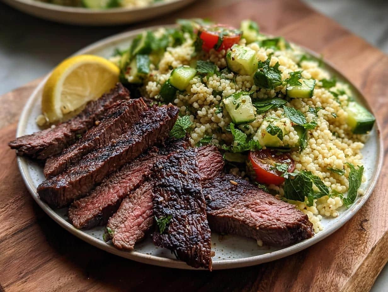 Grilled Skirt Steak Lemon: Flavorful 30-Min Meal - Grilled Skirt Steak Lemon - additional detail