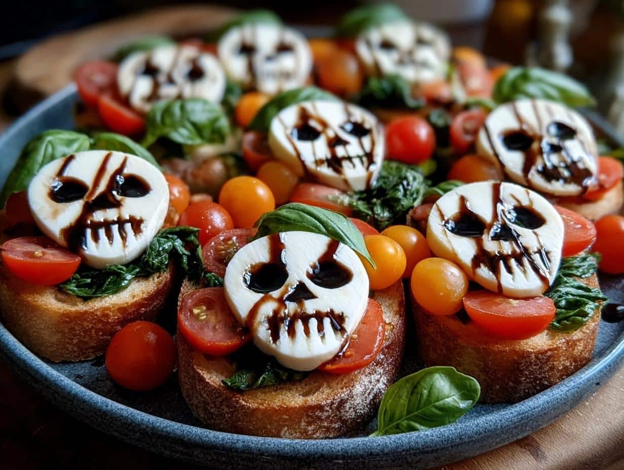 Spooky Halloween Caprese Salad: 5 Quick Tips - Halloween Caprese Salad - additional detail
