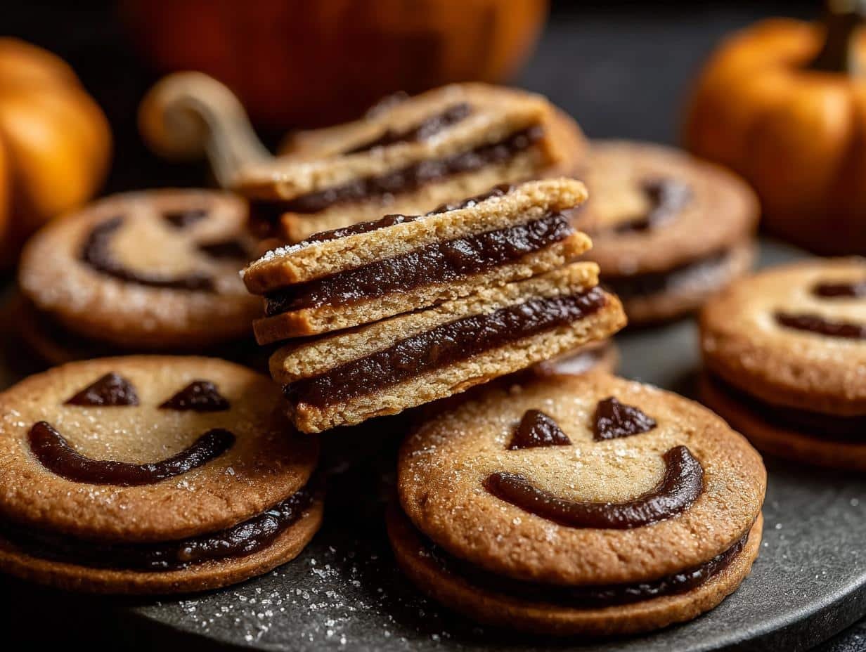 Halloween Date Filled Cookies: Spooky & Sweet Treats - Halloween Date Filled Cookies - additional detail