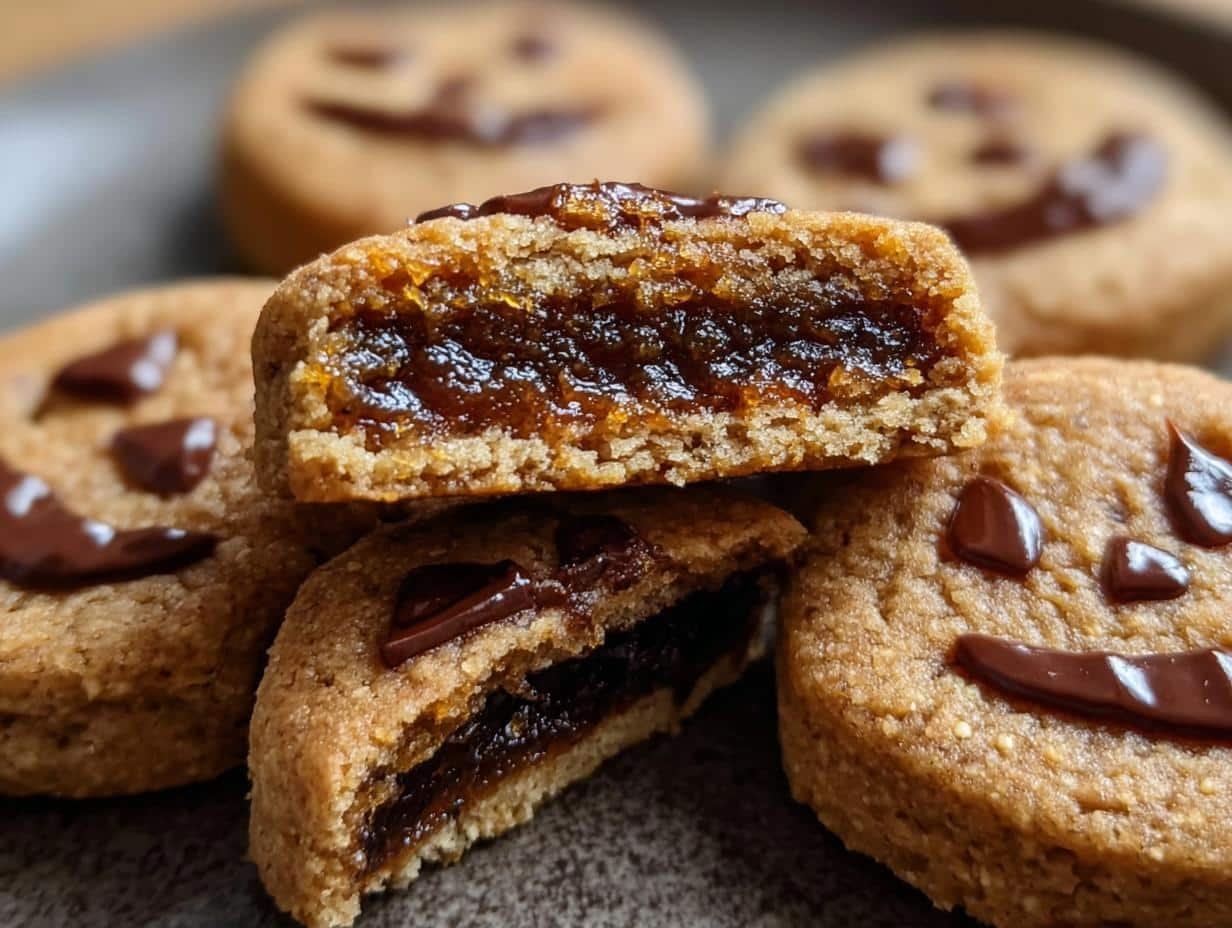 Halloween Date Filled Cookies: Spooky & Sweet Treats - Halloween Date Filled Cookies - additional detail