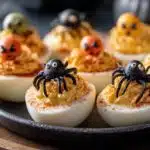 Halloween Deviled Eggs