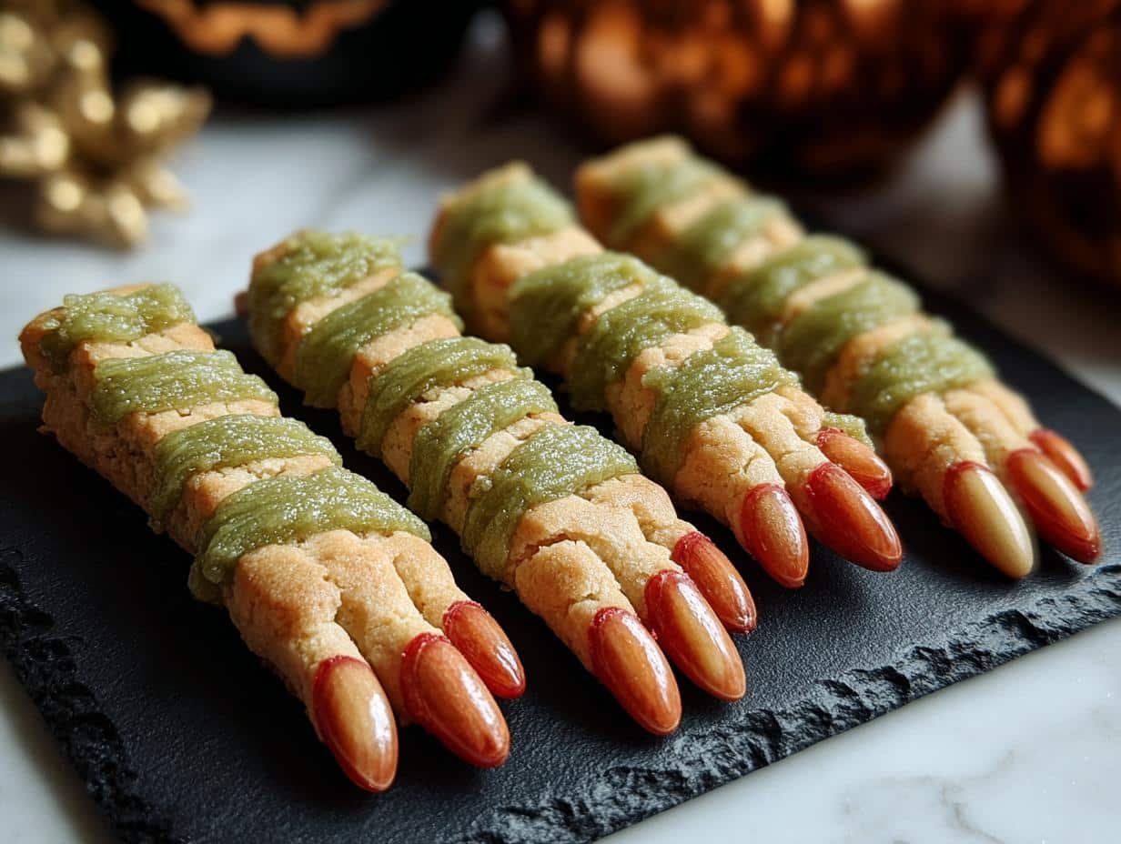 Spooky Halloween Witches Fingers: 10 Delicious Tips - Halloween Witches Fingers - additional detail