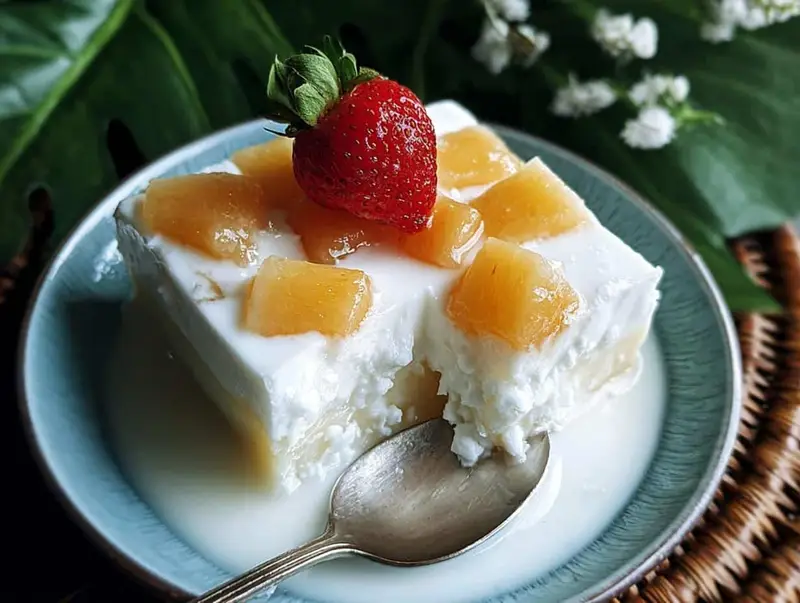 Haupia Hawaiian Coconut Pudding