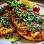Italian Basil Chicken Cutlets