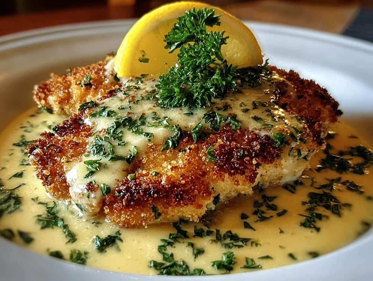 Lemon Pecorino Crusted Chicken