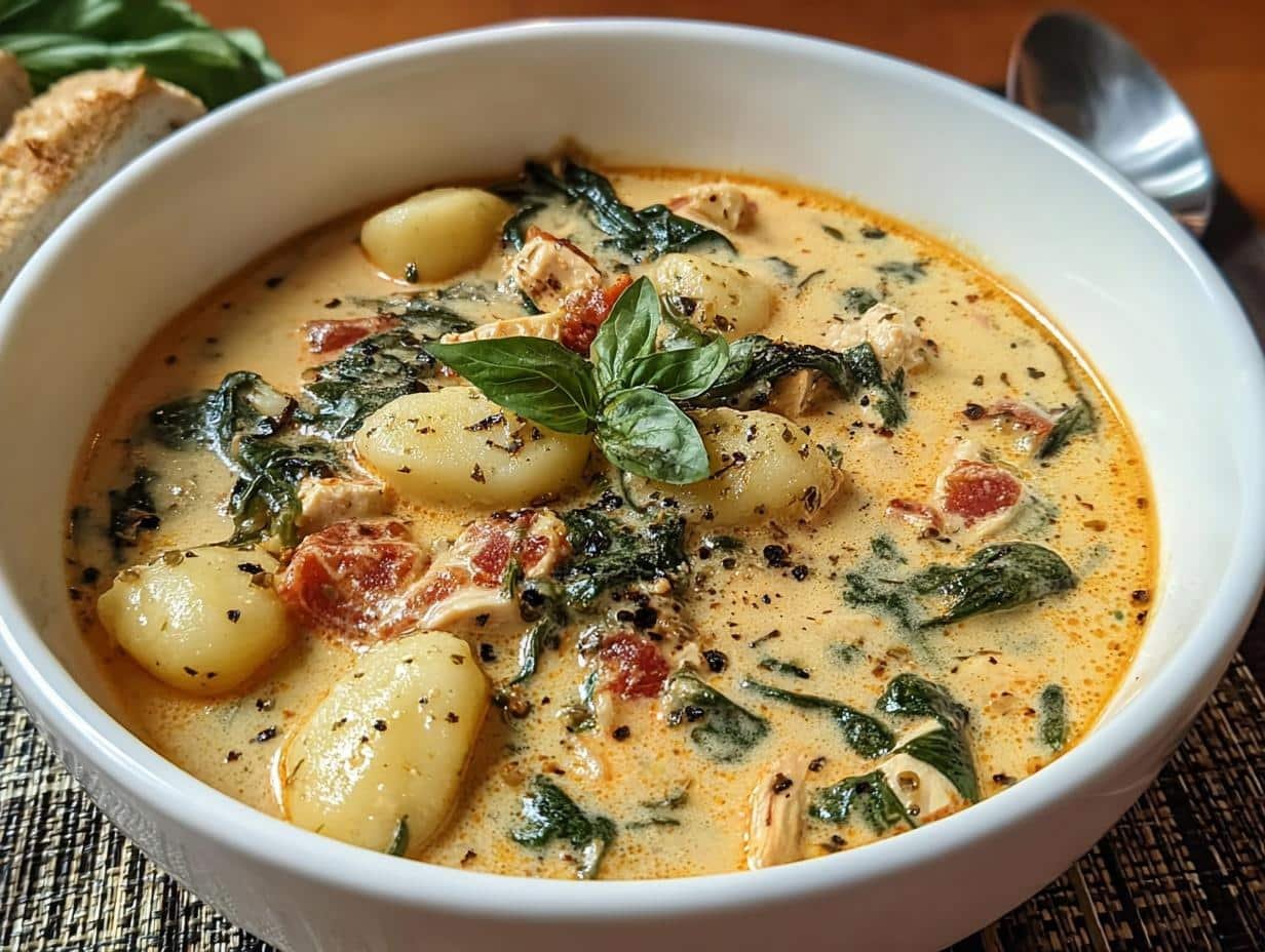 Marry Chicken Gnocchi Soup: 1 Blissful Dish - Marry Chicken Gnocchi Soup - additional detail