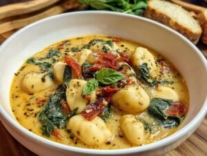 Marry Chicken Gnocchi Soup