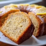 Moist Lemon Poppyseed Cake