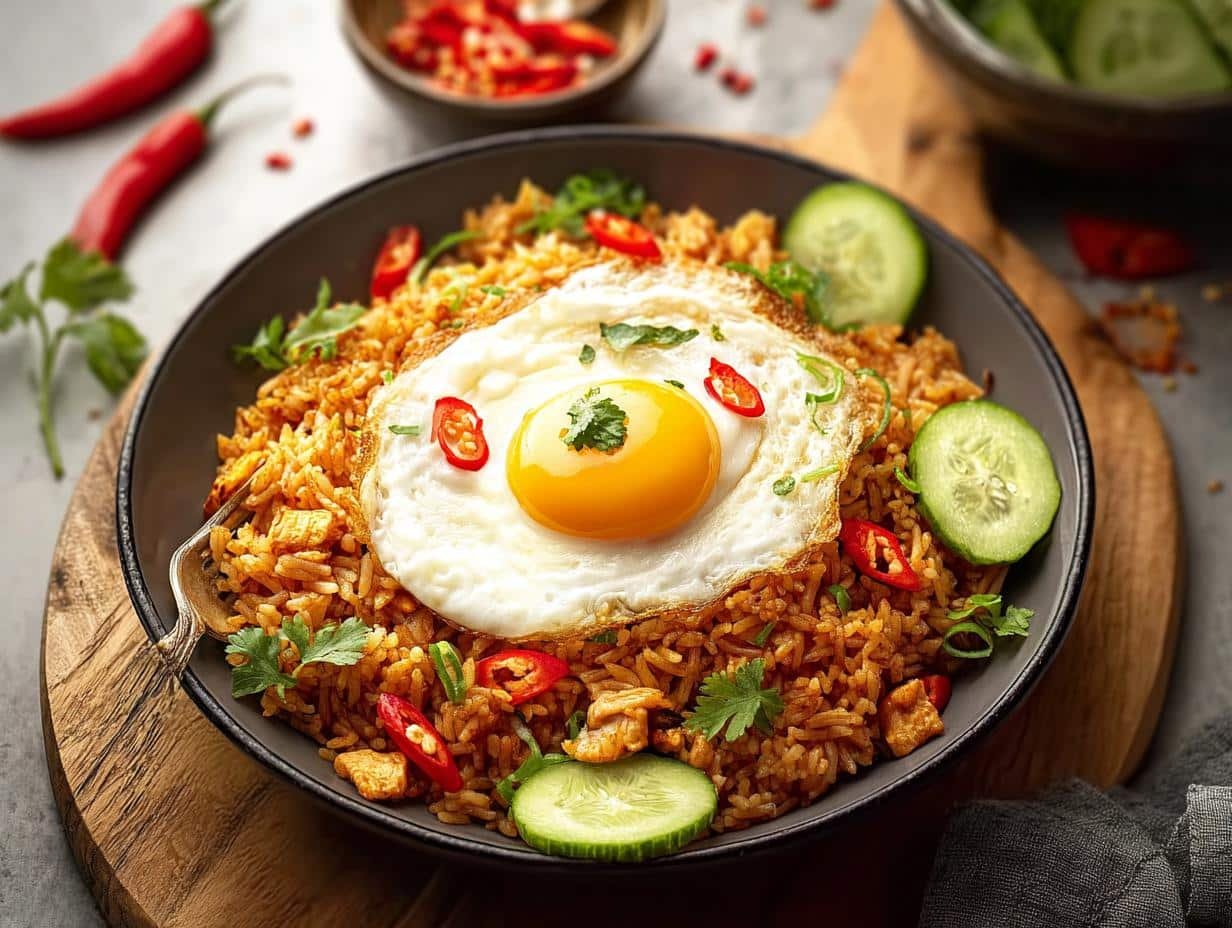 Nasi Goreng Indonesian Fried: 30 Min Flavor Burst - Nasi Goreng Indonesian Fried - main visual representation