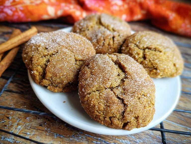 Pumpkin Molasses Cookies