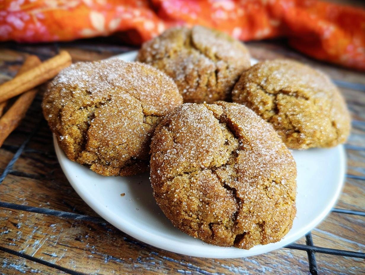 Pumpkin Molasses Cookies