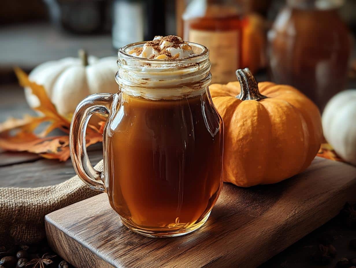 Pumpkin Spice Coffee Syrup: 1 Heavenly Fall Treat - Pumpkin Spice Coffee Syrup - main visual representation