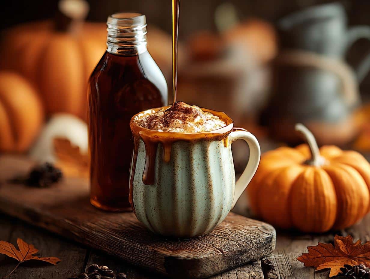 Pumpkin Spice Coffee Syrup: 1 Heavenly Fall Treat - Pumpkin Spice Coffee Syrup - additional detail