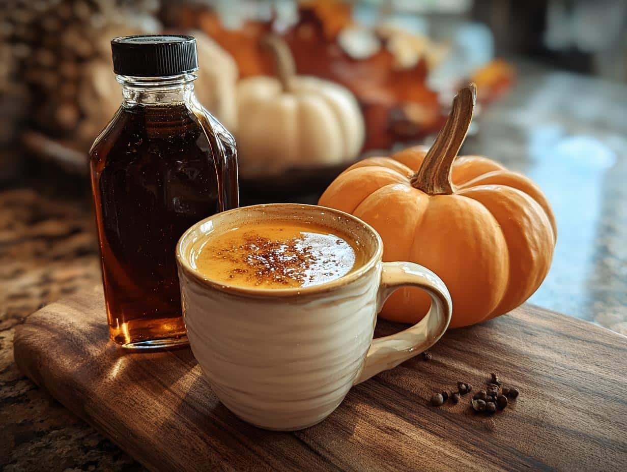 Pumpkin Spice Coffee Syrup: 1 Heavenly Fall Treat - Pumpkin Spice Coffee Syrup - additional detail