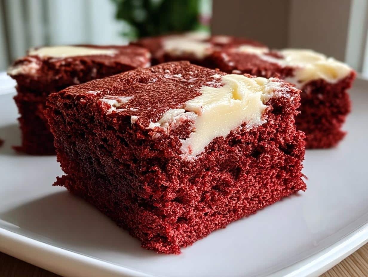 Red Velvet Brownies: Incredible 1-of-a-Kind Recipe - Red Velvet Brownies Incredible - additional detail