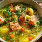 Salmon Soup Dinner