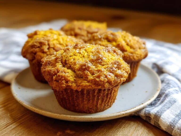 Sourdough Pumpkin Muffins