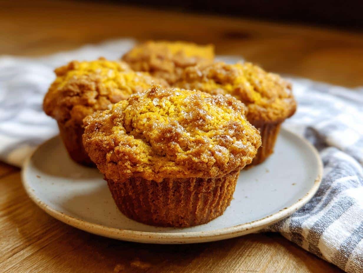 Sourdough Pumpkin Muffins