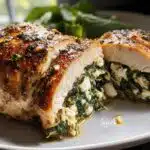 Spinach Feta Stuffed Chicken