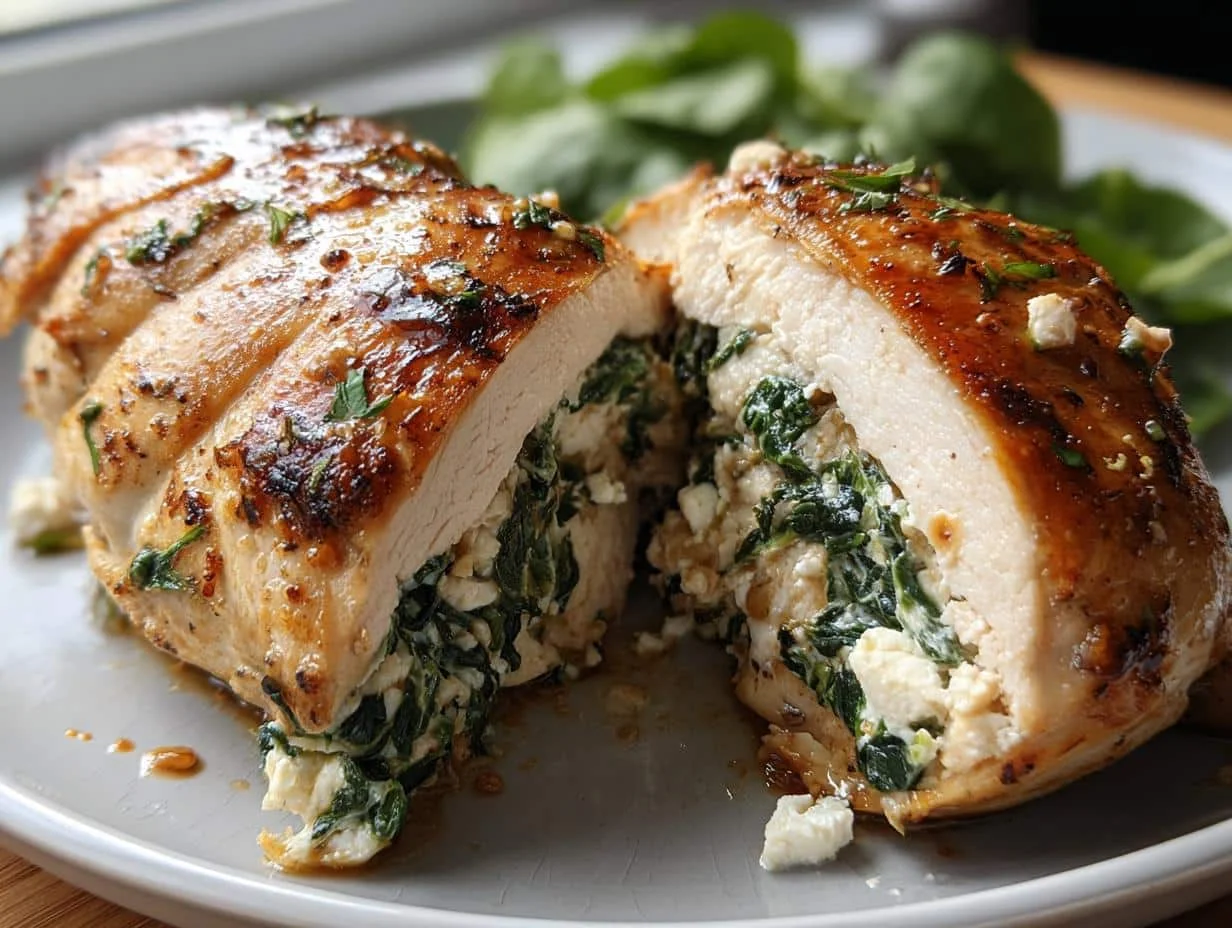 Spinach Feta Stuffed Chicken: 4 Tasty Secrets - Spinach Feta Stuffed Chicken - additional detail