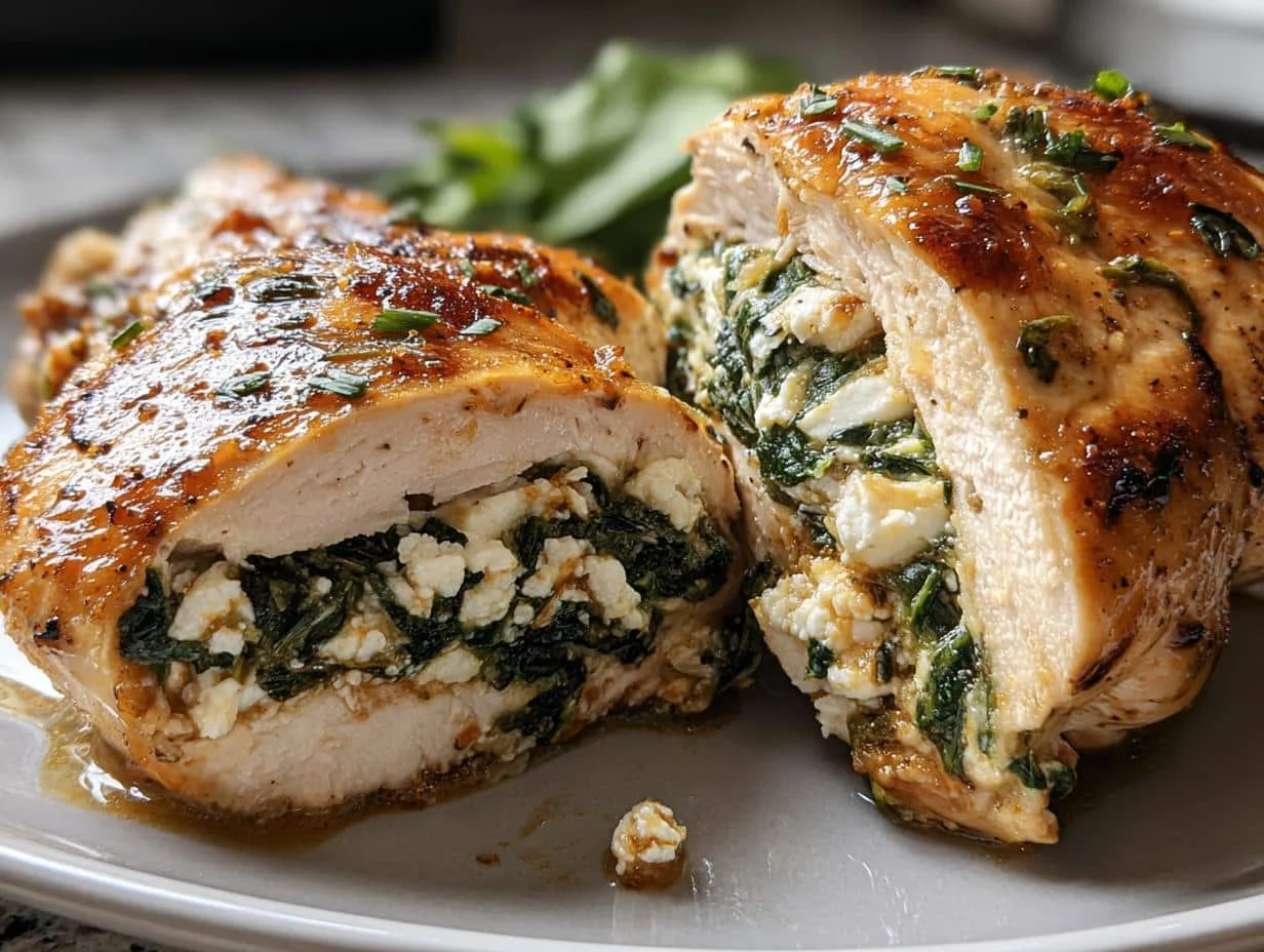 Spinach Feta Stuffed Chicken: 4 Tasty Secrets - Spinach Feta Stuffed Chicken - additional detail