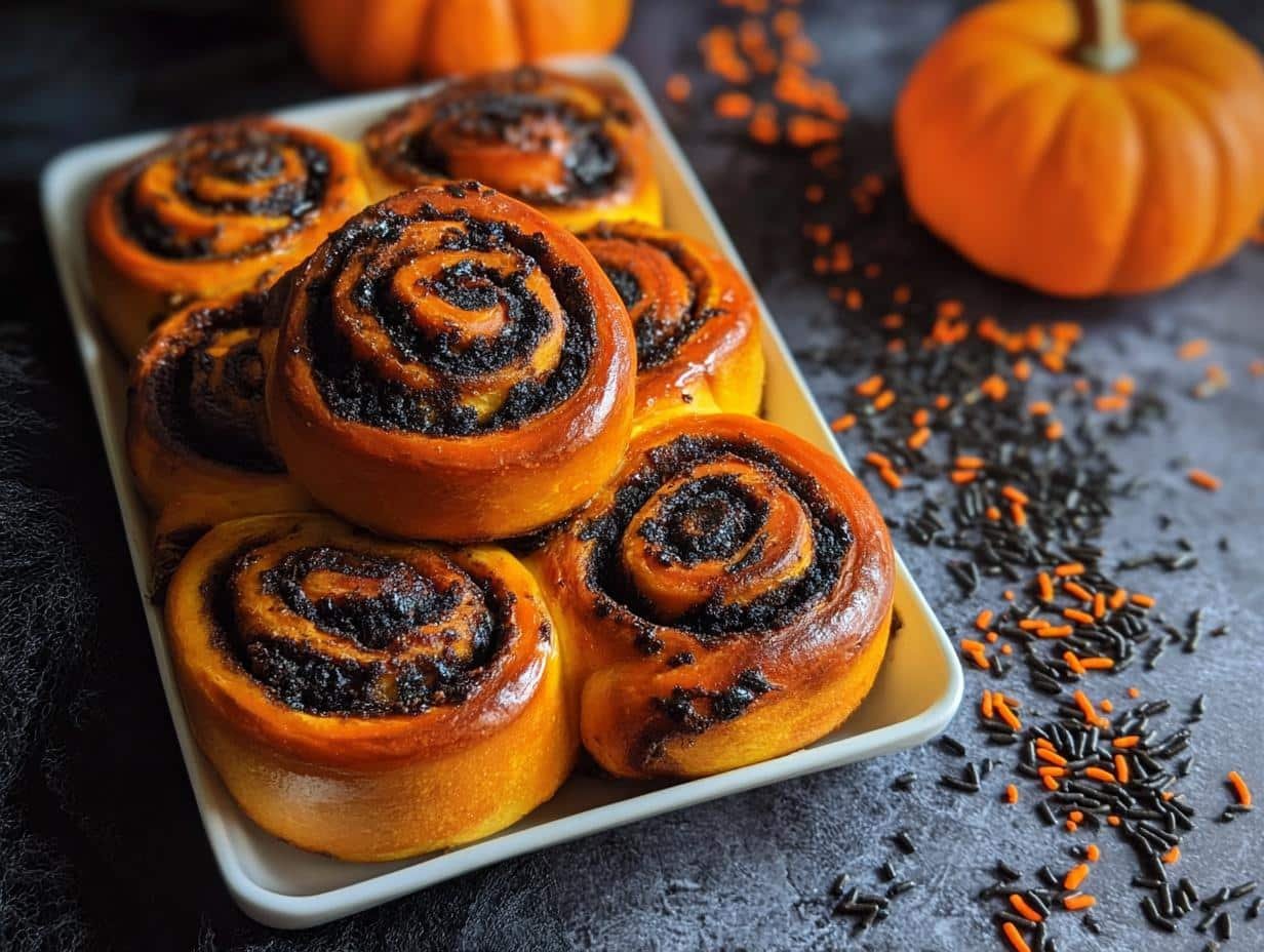 Spooky Cinnamon Rolls For Halloween Magic - Spooky Cinnamon Rolls For - additional detail