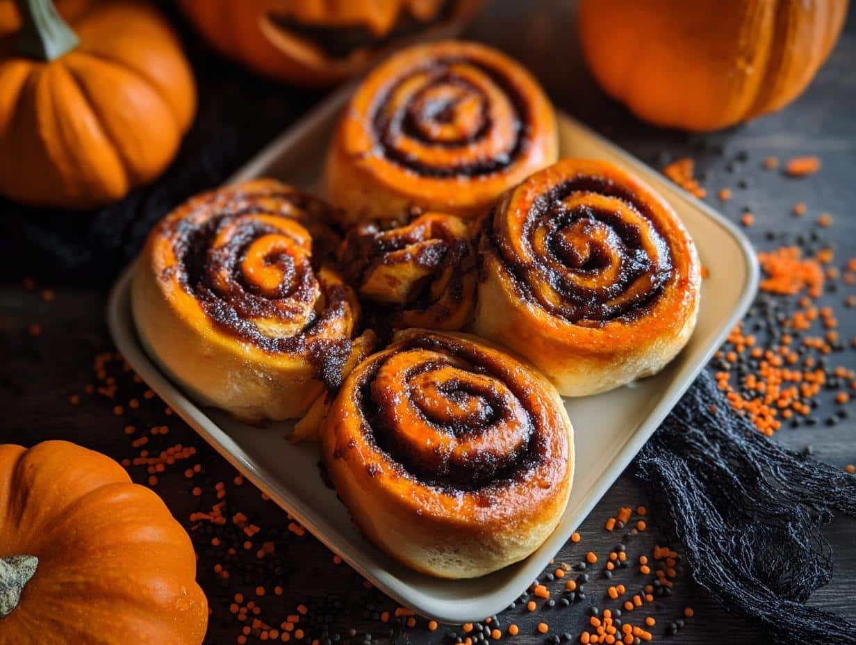 Spooky Cinnamon Rolls For Halloween Magic - Spooky Cinnamon Rolls For - additional detail