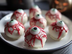Spooky Eyeball Truffles