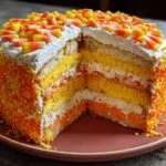 Stuffed Candy Corn Pinata