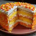 Stuffed Candy Corn Pinata