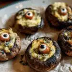 Stuffed Mushroom Eyeballs