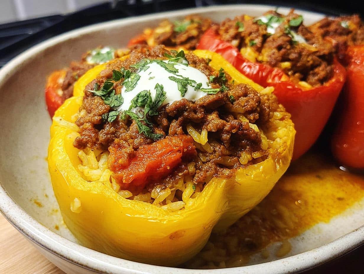 Amazing Stuffed Peppers Rice: 15 Min Prep - Stuffed Peppers Rice - additional detail